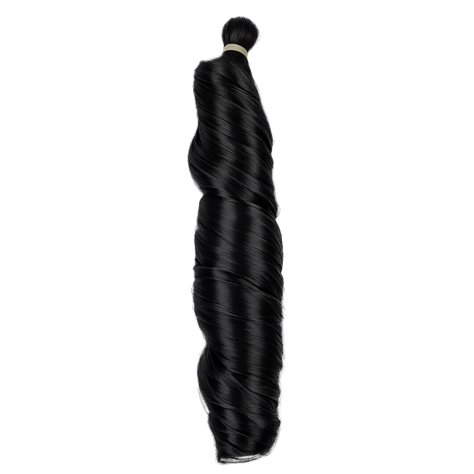 French Curl Braiding Hair - Colour 1B