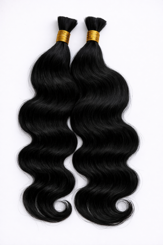 Boho Bulk Hair - Natural Colour