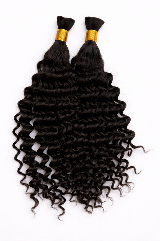 Boho Bulk Hair - Natural Colour